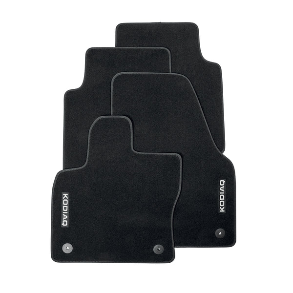 SKODA Textile floor mats Prestige K... SKODA Floor Mats Wings SKODA