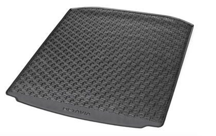 SKODA Rubber boot mat for OCTAVIA III Hatchback