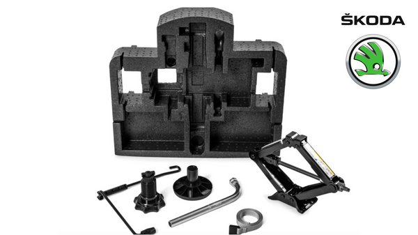 Skoda octavia spare wheel insert deals