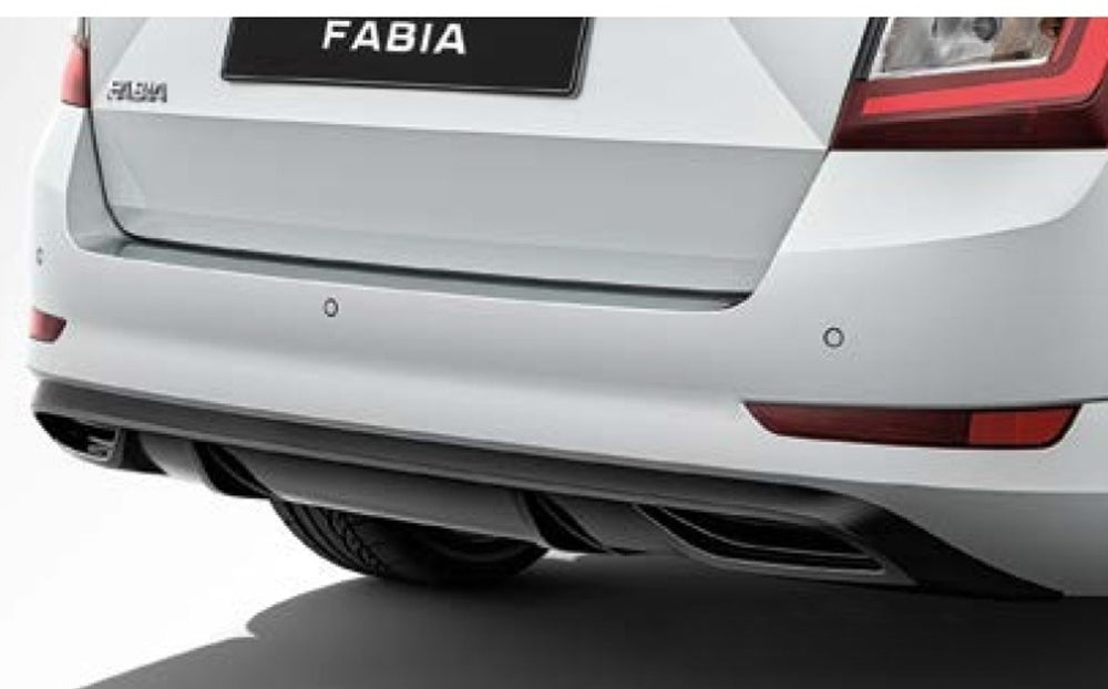 SKODA Rear diffuser