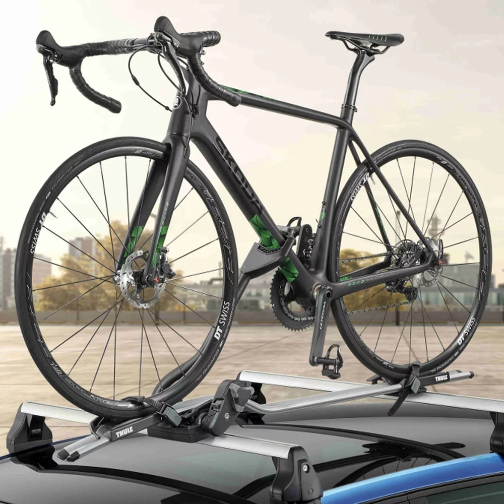 Octavia Estate Cycle Pack - Roof Rack & Pair of Cycle Carriers