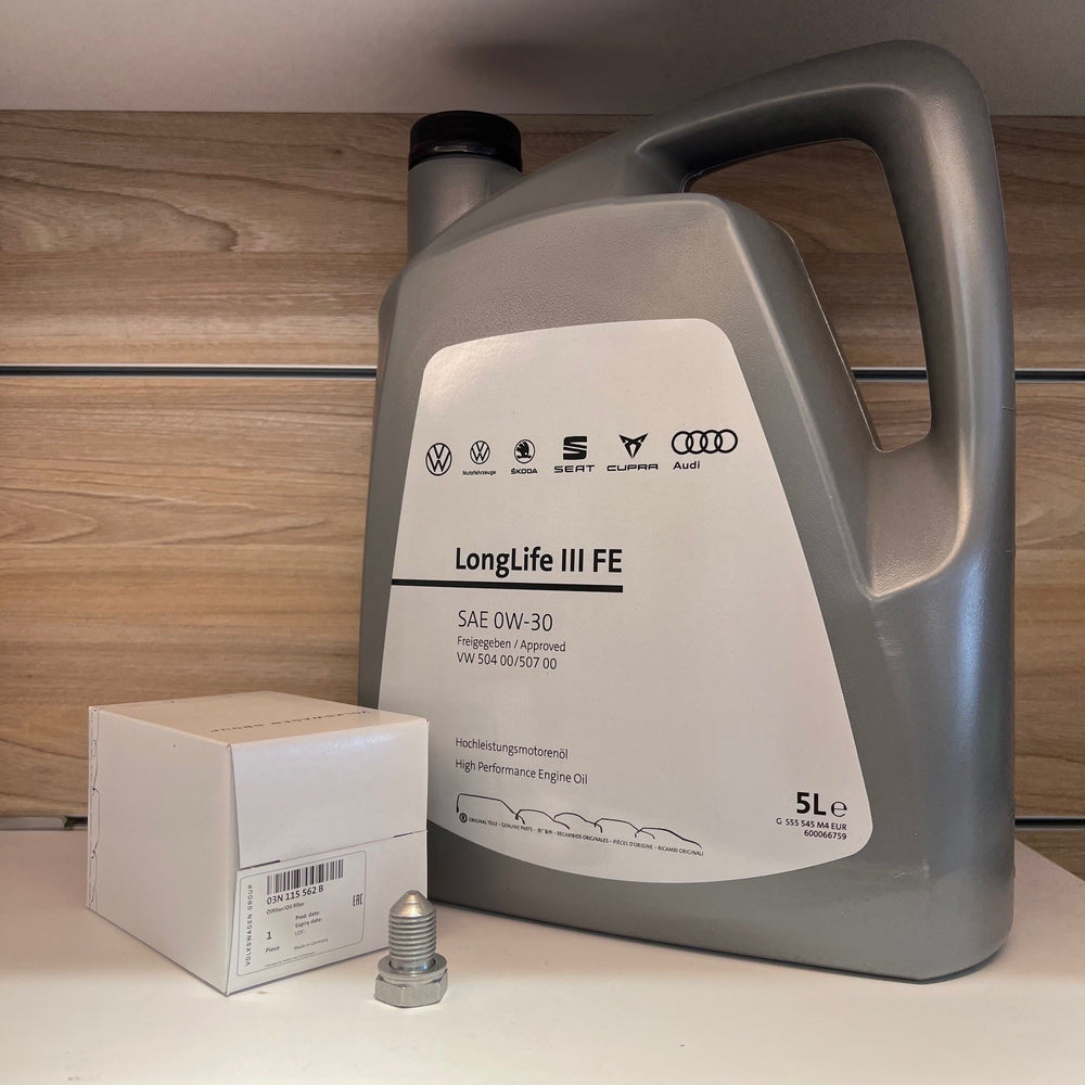 Genuine Skoda Engine Oil & Oil Filter Service Kit - OCTAVIA vRS 2.0 TDI 2013-2020