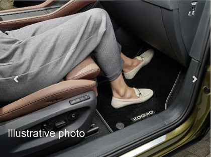 SKODA Textile floor mats Exclusive - KODIAQ 2024 on