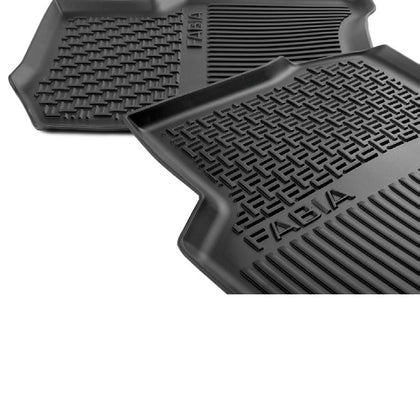 Fabia 2018-2021 Rear Rubber Mats