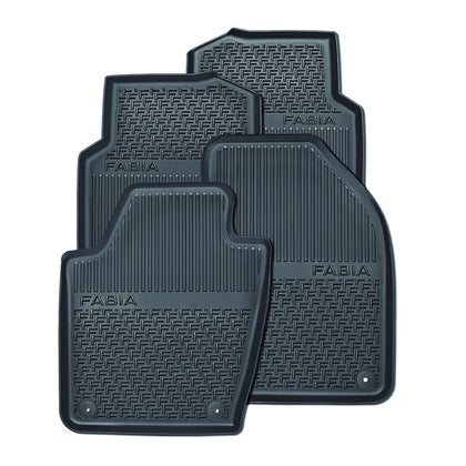 Fabia 2018-2021 Front Rubber Mats