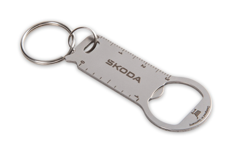 Skoda multifunctional key ring