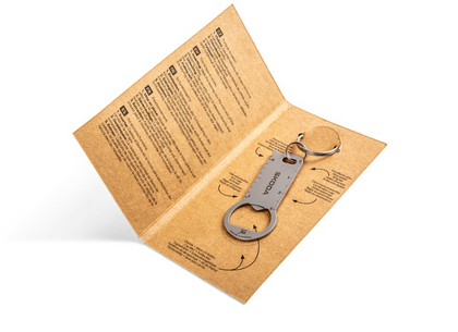 Skoda multifunctional key ring