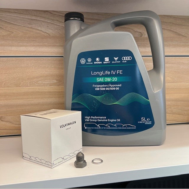 Genuine Skoda Engine Oil & Oil Filter Service Kit - 1.0 & 1.5 TSI