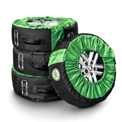 Covers for the complete set of wheels 17