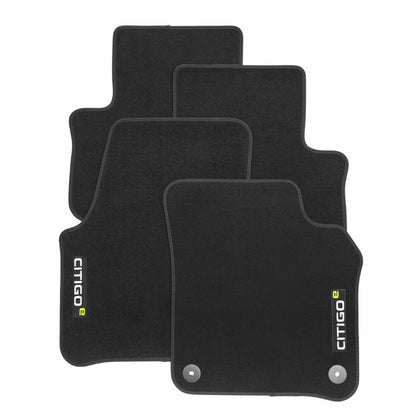 Citigo e iV -  Standard Carpet mats - Set of 4 with 'e' Logo
