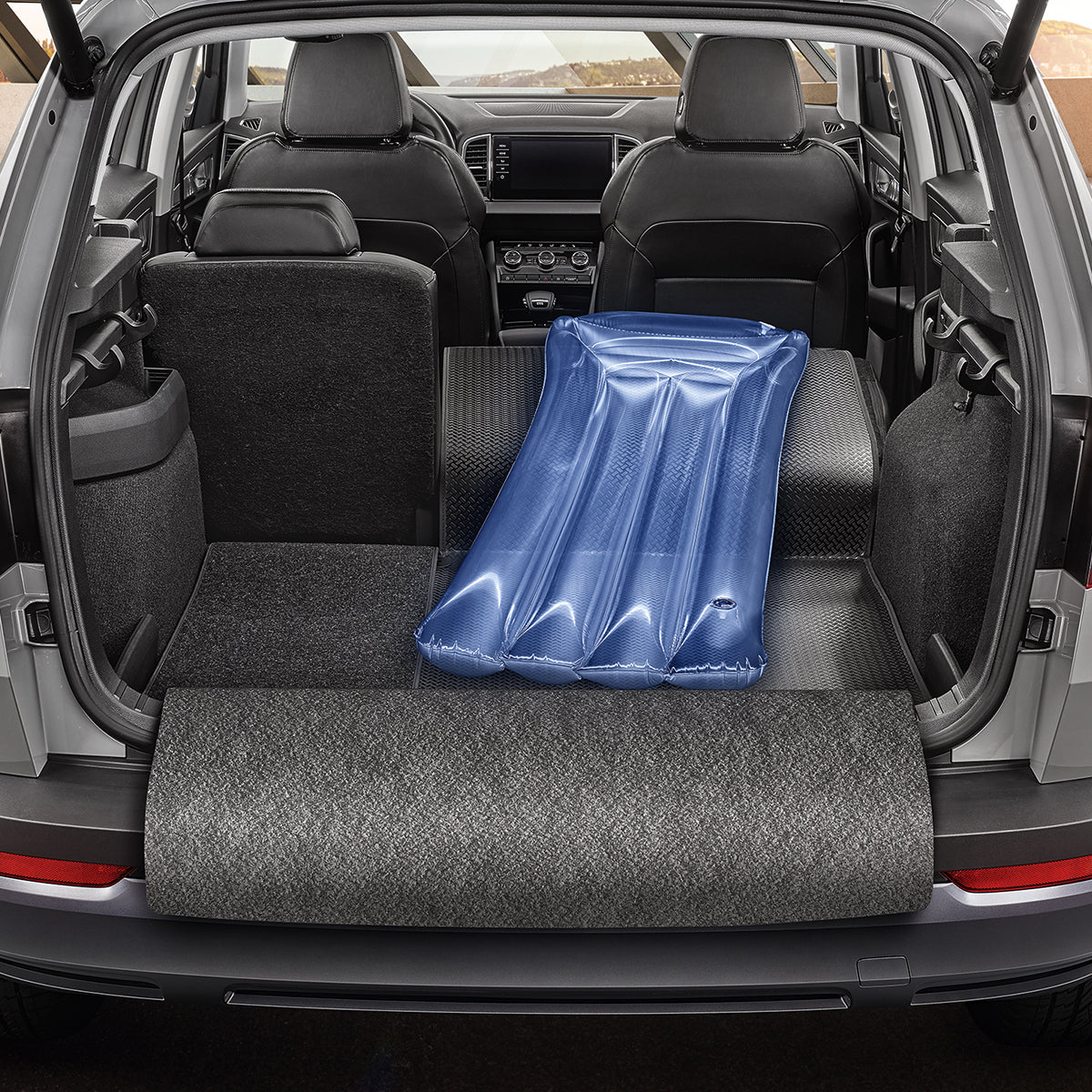 Boot liner Foldable with bumper cover, SKODA Boot Mats