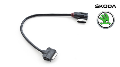 SKODA Connecting cable iPod (video)