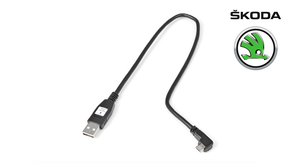 SKODA Connecting cable USB  Micro USB