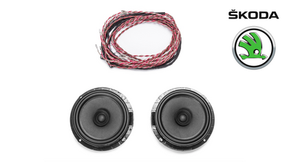 SKODA Rear speakers for FABIA III