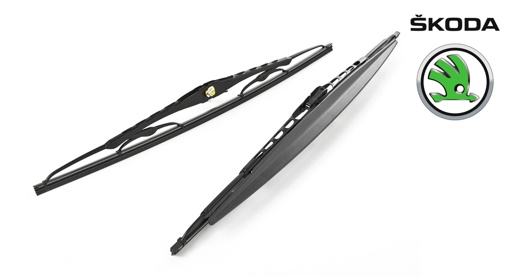 SKODA Set of front wiper blades for SUPERB I