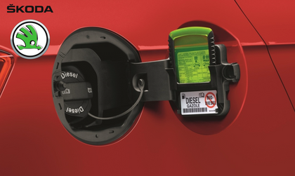 SKODA Ice scraper for FABIA III and RAPID SPACEBACK