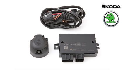 SKODA Tow bar electric installation YETI