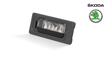SKODA LED licence plate light