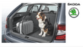 SKODA Trunk grille of the luggage compartment OCTAVIA III COMBI
