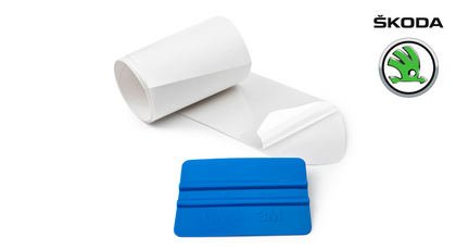 SKODA Protective foil of the rear bumper OCTAVIA II COMBI