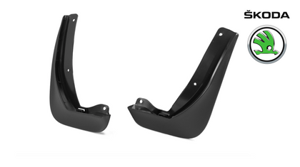 SKODA Rear mud flaps FABIA III COMBI