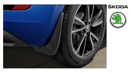 SKODA Rear mud flaps SCALA