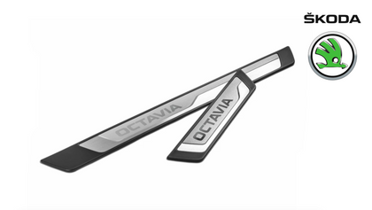 SKODA Decorative door sill covers