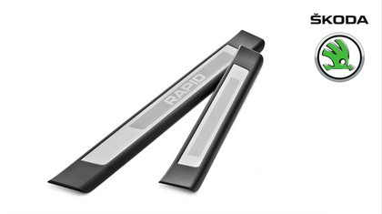 SKODA Decorative door sill covers RAPID