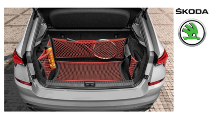 SKODA Netting system  red for KAMIQ