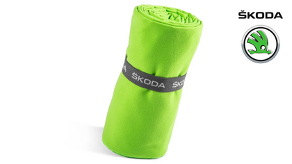 ŠKODA Functional Towel green