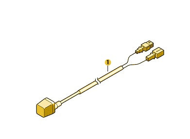 Additional Wiring Harness for Superb Estate Reversing Camera