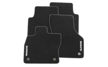 High-quality floor mats for Skoda Kodiaq Typ NS from 2017- L.H.D. only