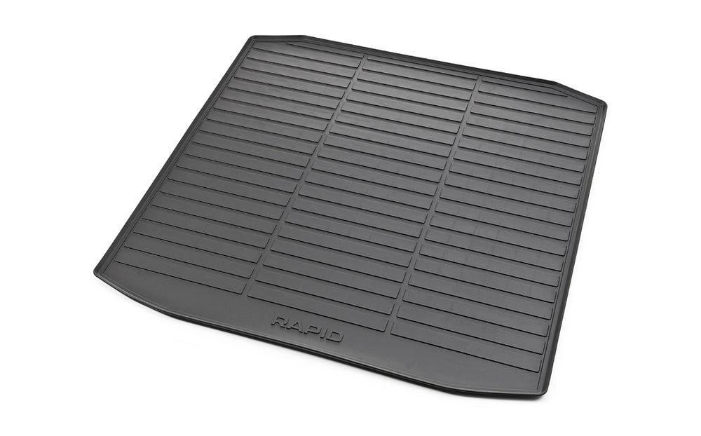 SKODA Rubber mat for luggage compartment for RAPID LIFTBACK