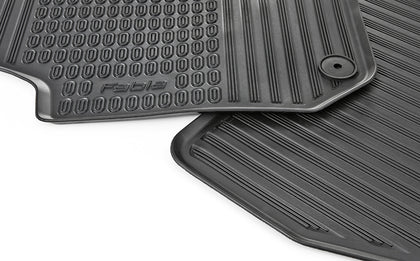 SKODA Rubber Floor Mats for FABIA II