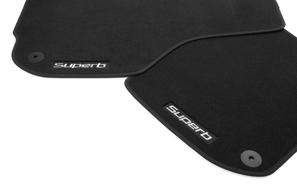 SKODA Set of Prestige textile mats for SUPERB II
