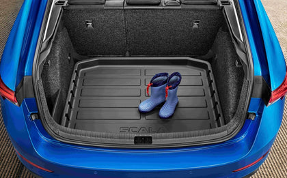 SKODA Plastic boot mat for SCALA